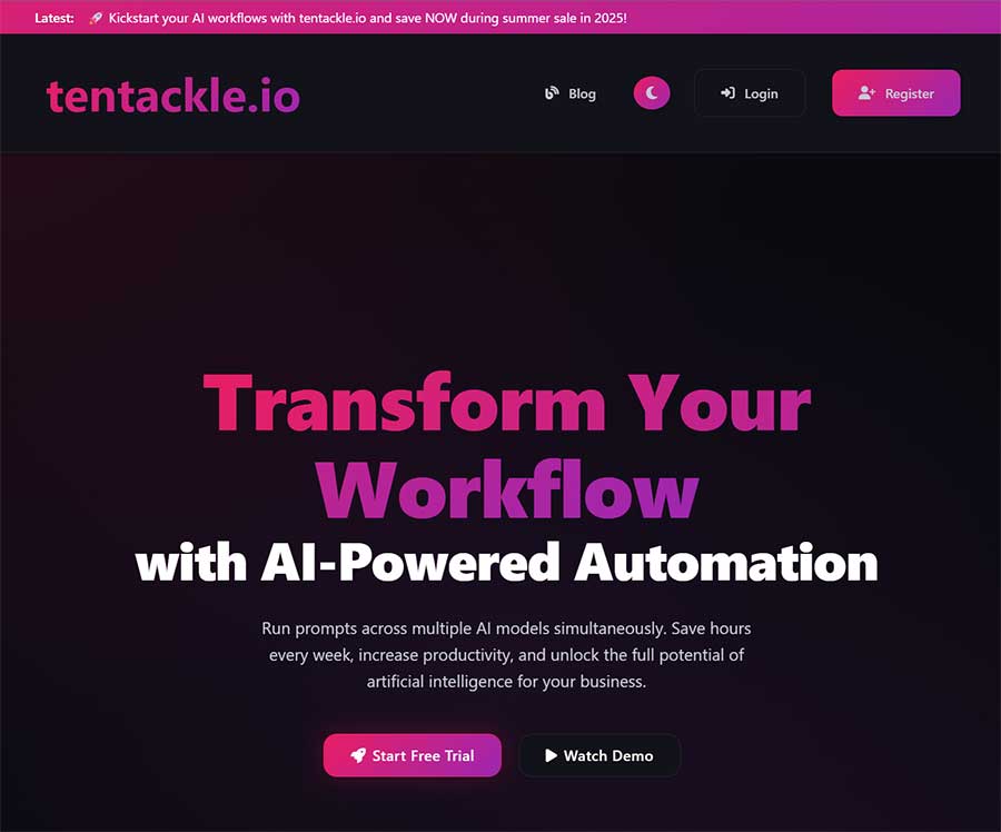 tentackle.io Multi-AI Platform