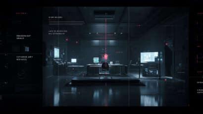 A sophisticated AI control chamber orchestrating an automated editing workflow and Critic Agent prompt for enterprise-grade AI quality control.