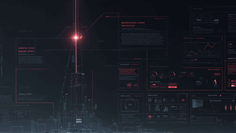 A sophisticated AI control chamber orchestrating brand search volume tracking and navigational intent metrics for organic lift.