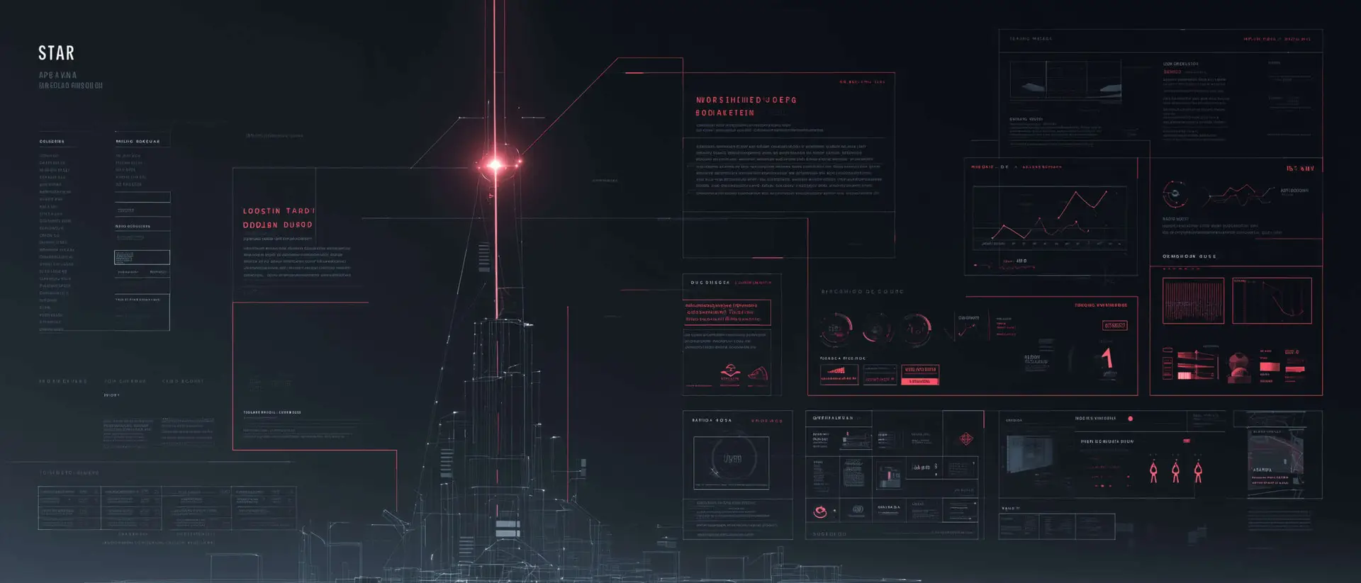 A sophisticated AI control chamber orchestrating brand search volume tracking and navigational intent metrics for organic lift.